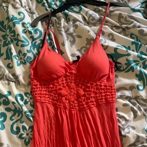 Iris dress from Amazon ; size large. Pink maxi dress